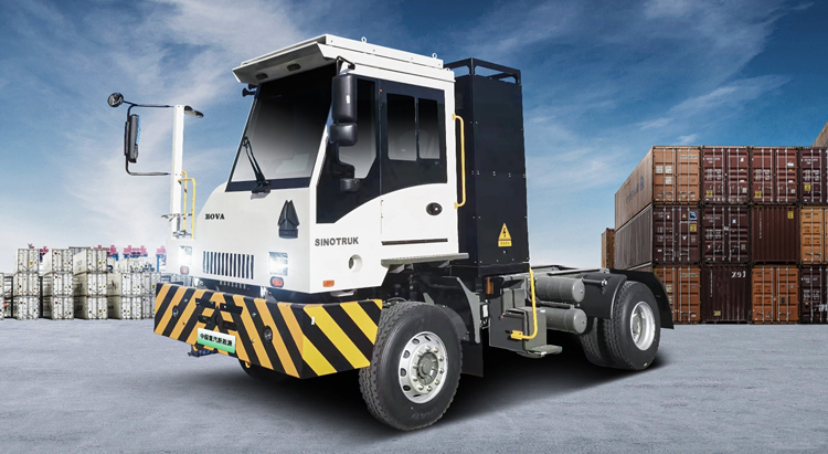 Howo Pure Electric Single Side Dock Tractor Truck