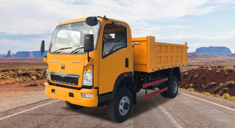 Howo Light Duty Tipper Truck cover