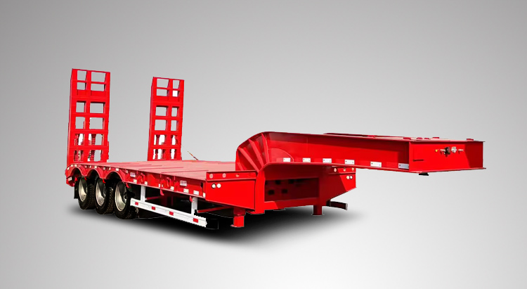 Sinotruck Low Bed Semi Trailer Truck