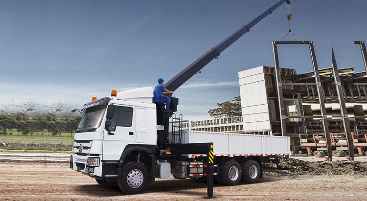 Sinotruck Howo Mounted Crane Truck